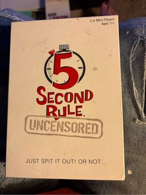 5 second rule game